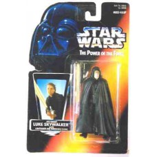 Luke Skywalker Jedi Knight  with lightsaber and removable cloak, Figura Kenner sellada 